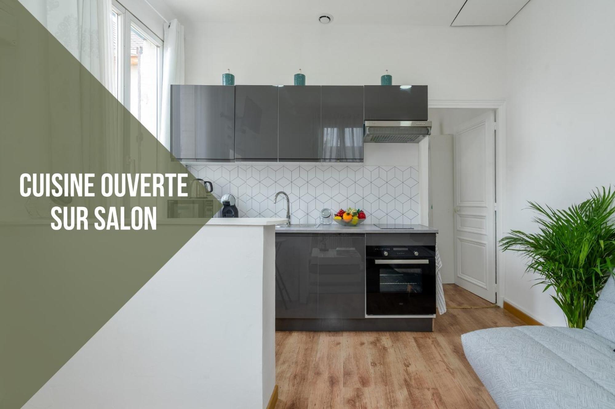 Апартаменти Cocon Douillet, Proche Gare, Wifi Дрансі Екстер'єр фото